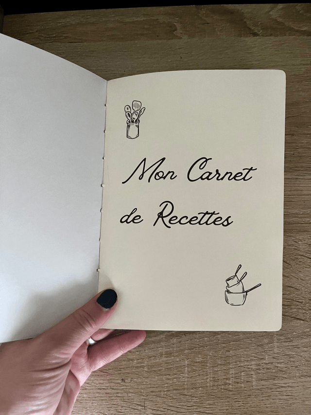 Carnet de recettes 